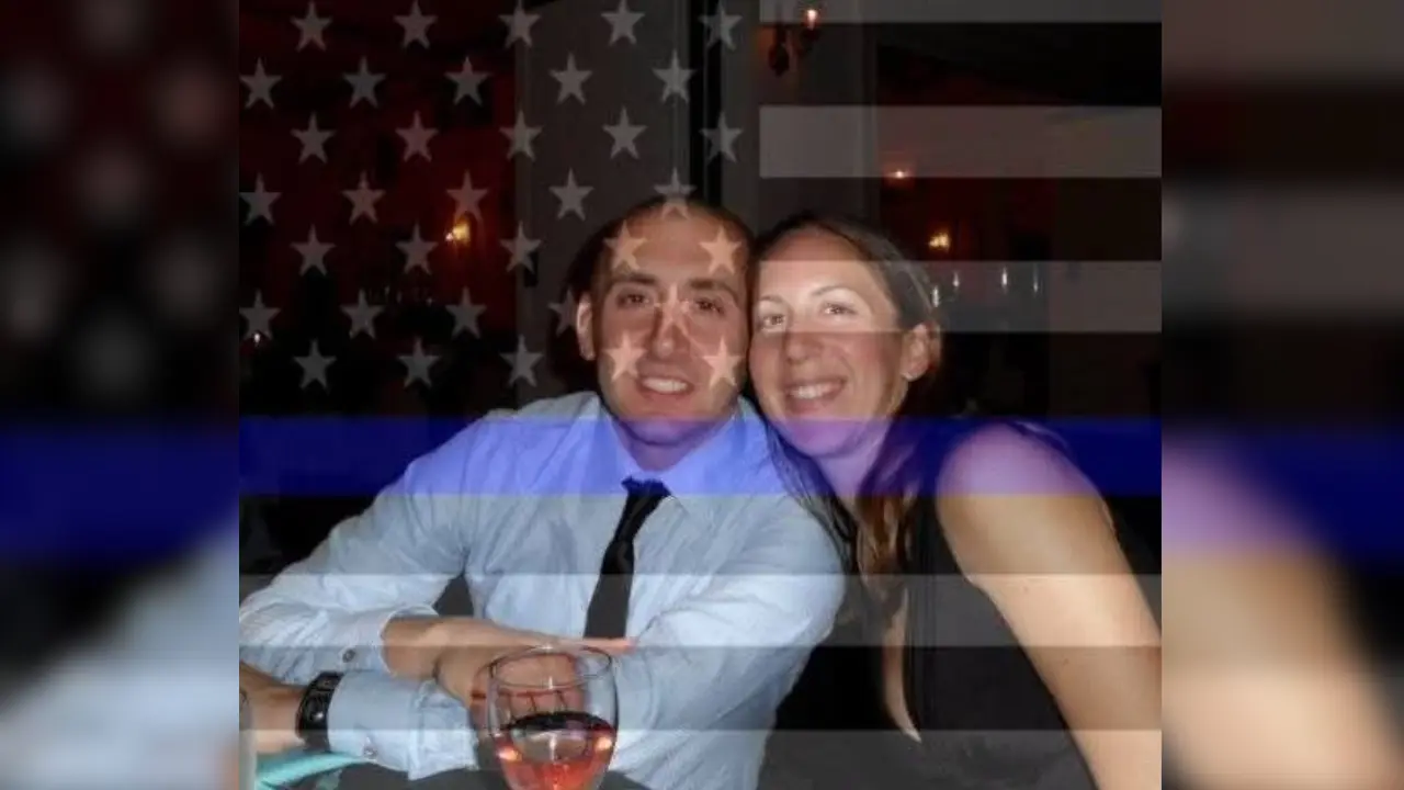 Brian DiBiasi, a Police officer from Hamilton has been arrested alongside his wife, Elizabeth DiBiasi.