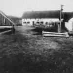 The family farmhouse and barn where the Hinterkaifeck Murders occurred.
