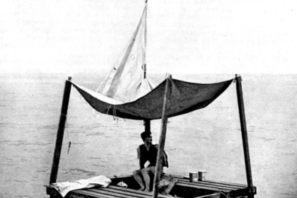 Poon-Lim-and-his-raft.-Photo-made-on-request-of-the-US-Navy-for-its-Survival-Training