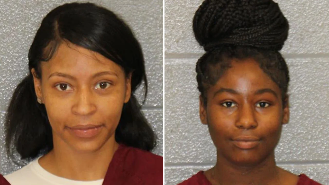 Mariah Hector, 33 and Trinity Nixon 20