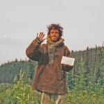 The last photo of Chris McCandless, holding a note that says: “I have had a happy life and thank the Lord. Goodbye and may God bless all!”