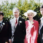 A family photo taken before the fraud was exposed.