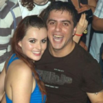 Johana Casas and Victor Cingolani during their relationship before 2010.