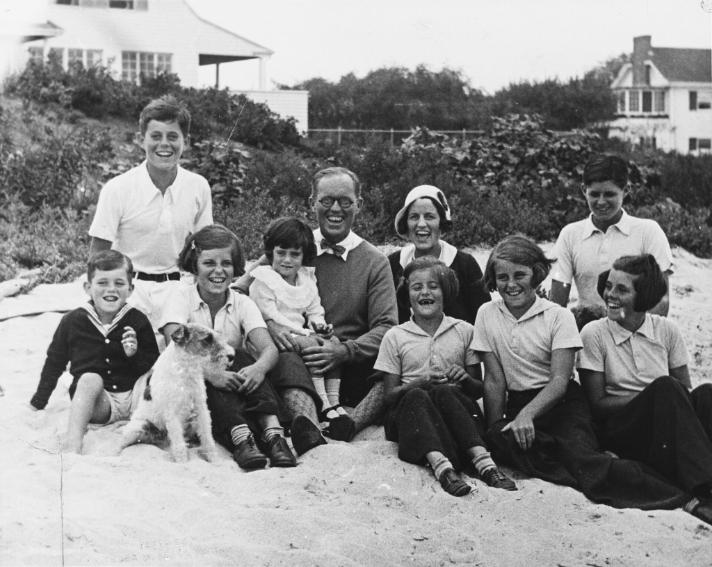 The Tragic Story of Rosemary Kennedy, The 'Hidden Kennedy' Who Was Lobotomized by Her Own Father 3 Kennedy family, Hyannis Port, 1931. Rosemary stands at far right.