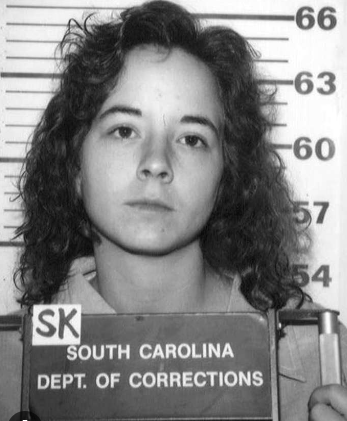 Initial mug shot of Susan Smith taken by the South Carolina Department of Corrections.