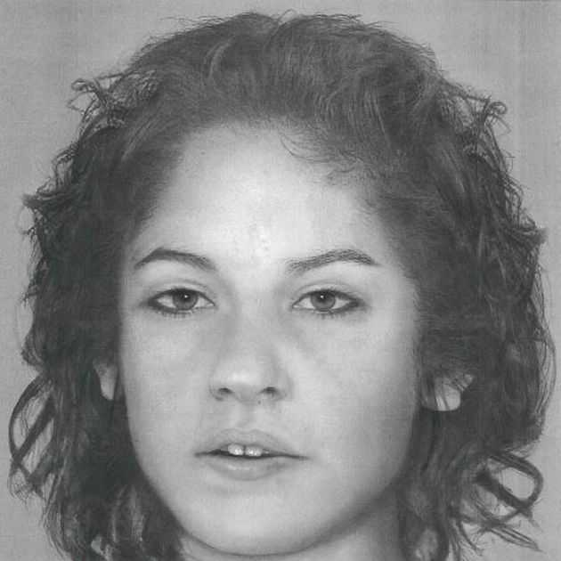 A forensic sketch of Margaret Fetterolf, made before her identity was known. Photo: Baltimore County Police Department.