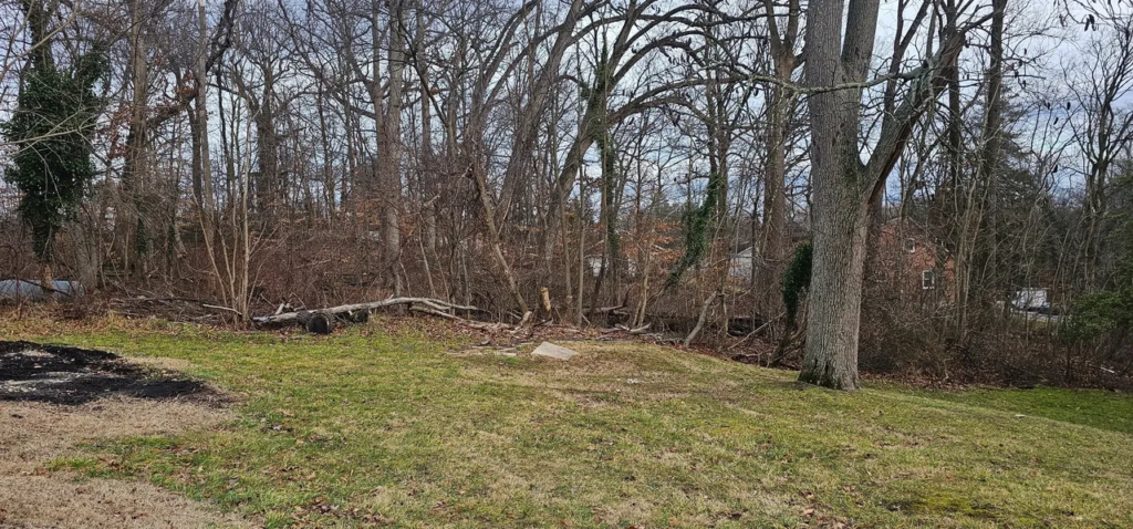 5600 block of Dogwood Road in Woodlawn, Maryland, where Margaret Fetterolf's body was found on September 12, 1976.

