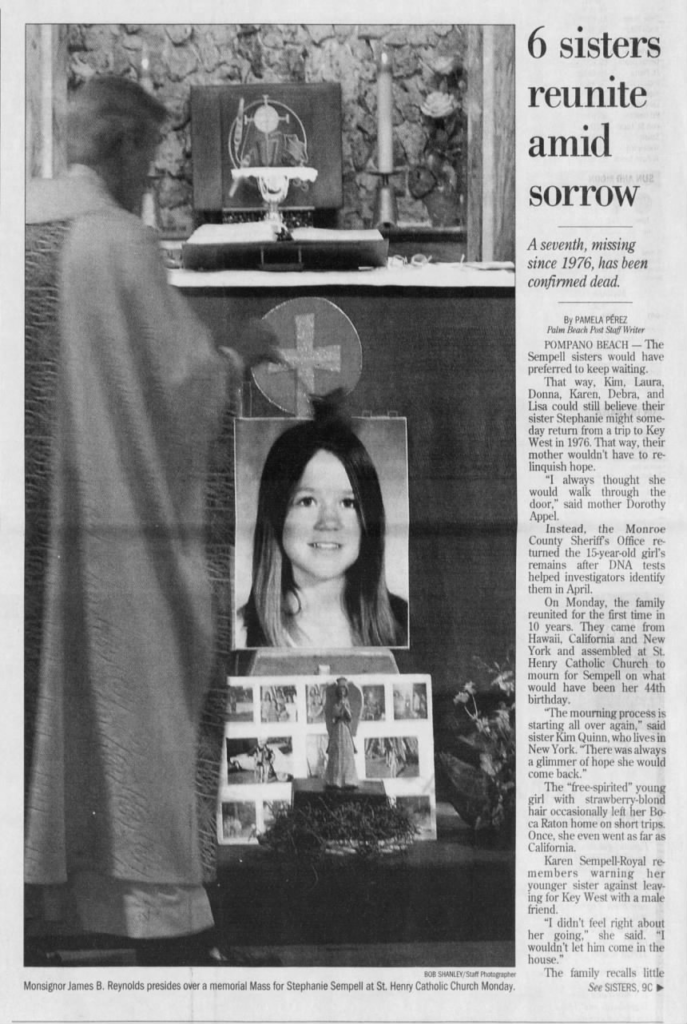 The Harrowing Story of Stephanie Sempell, The Florida Teenager Who Lay Unidentified for 28 Years 3 image 26