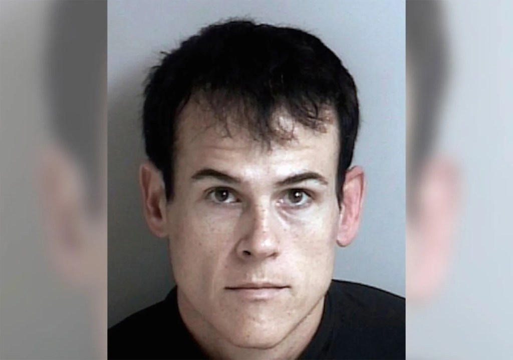 Matthew Muller, 38, photographed following his arrest in Dublin, California, in June 2015. (Dublin Police Department via Bay City News).