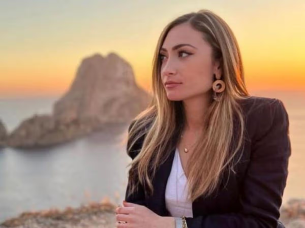 Giulia Tramontano, seven months pregnant with her son Thiago, weeks before Alessandro Impagnatiello killed her. Senago, Italy, 2023.