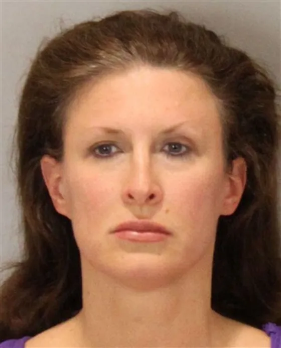 Tracey Richter, photographed in July 2011, ahead of her arrest for the 2001 shooting death of neighbor Dustin Wehde in Early, Iowa. Photo: AP.
