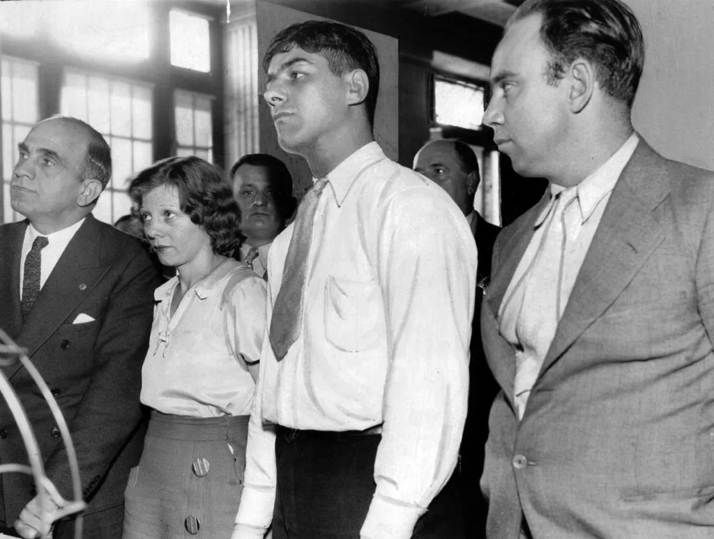 How Eleanor Jarman Served 7 Years of a 199-Year Murder Sentence, Escaped an Illinois Prison in 1940, and Was Never Found 3 Eleanor Jarman with attorney A. Jefferson Schultze and co-defendants Leo Minneci and George Dale at their murder trial, Chicago, 1933. Dale was executed the following year. Jarman and Minneci each received 199 years. Credit: Chicago Tribune.