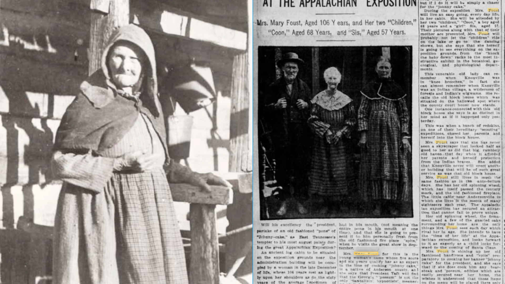 How Mary Foust Lived a Century in the Same Log Cabin and Became America’s Last Pioneer