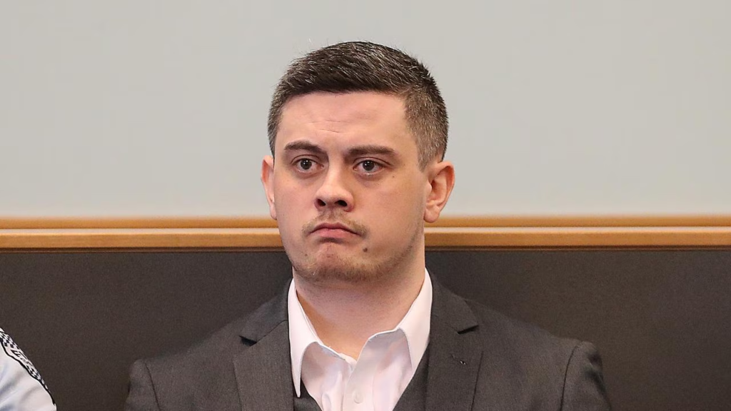 How Jesse Kempson Murdered Grace Millane on the Eve of Her 22nd Birthday 4 Jesse Kempson seated in the dock at Auckland High Court during his murder trial, New Zealand, November 2019. Photo: Michael Craig / NZ Herald