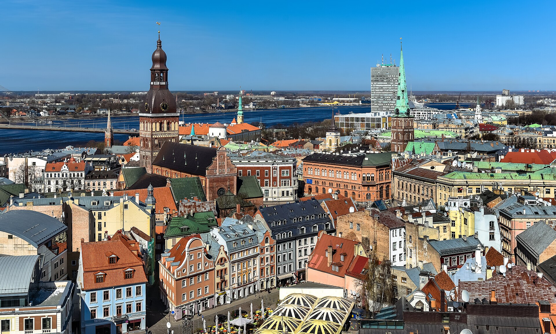 Riga, Latvia, where Evaldas Rimasauskas registered a shell company under the name Quanta Computer and opened the bank accounts that received stolen wire transfers from Google and Facebook. Once the funds arrived, he immediately moved the money through accounts across six countries to avoid recovery.