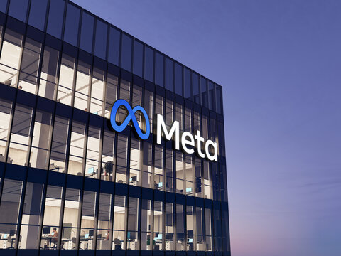 Meta's headquarters, formerly known as Facebook, in Menlo Park, California. At the time of the fraud between 2013 and 2015, the company was operating under the Facebook name and lost approximately $99 million to Rimasauskas's scheme, making it the larger of the two victims.
