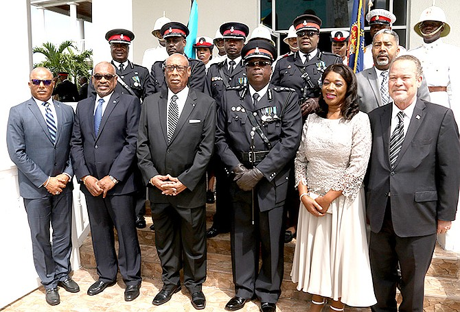 Rebecca Coriam Disappeared from the Disney Wonder and No One Has Been Held Accountable 4 Royal Bahamas Police Force officers pictured at a 2020 ceremony. Supt. Paul Rolle, the detective assigned to investigate Rebecca Coriam's 2011 disappearance, later rose to Commissioner of the RBPF.
