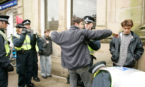 How Rhys Bonner Left Home to Watch Football and Was Never Seen Alive Again 3 Police Scotland officers during a public order operation in Glasgow. Police Scotland investigated Rhys Bonner's disappearance and death in 2019, closing the case just four days after his body was found.