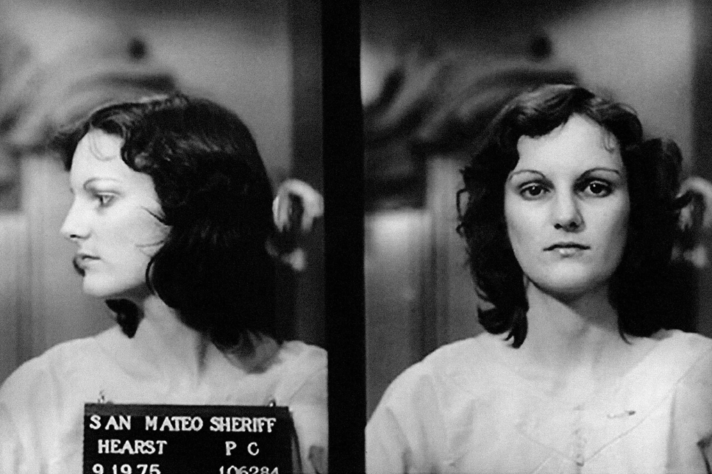 Patty Hearst Went From Kidnapping Victim to Wanted Bank Robber 4 San Mateo Sheriff mugshot of Patty Hearst, taken after her arrest on September 18, 1975.